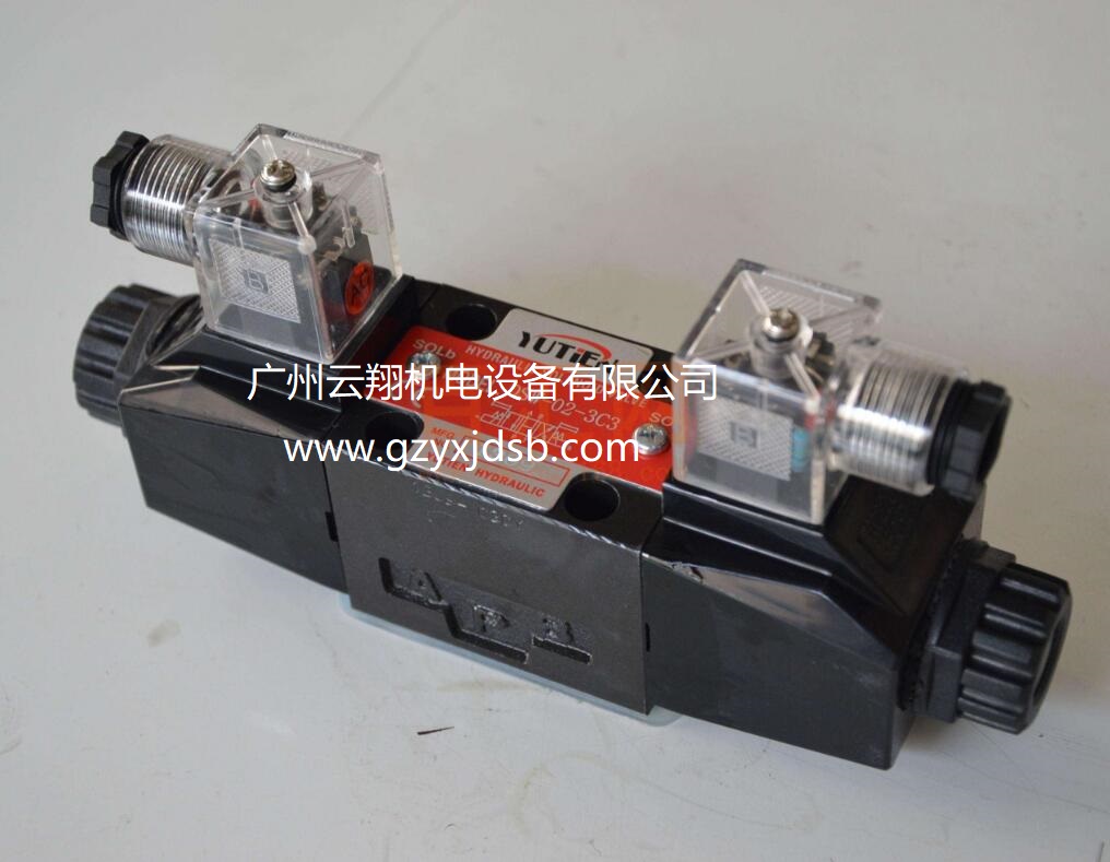 臺灣YUTIEN油田DSW-02-3C12-D-A220電磁換向閥