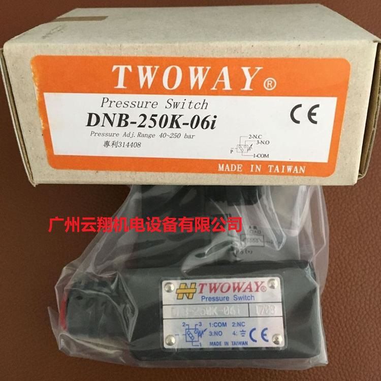 TWOWAY臺(tái)灣臺(tái)肯壓力繼電器DNB-250K-06i